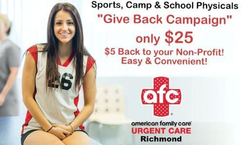 Sports, Camp & School Physicals