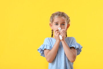 A child receiving care for flu and RSV symptoms at AFC Urgent Care New Britain during flu season.