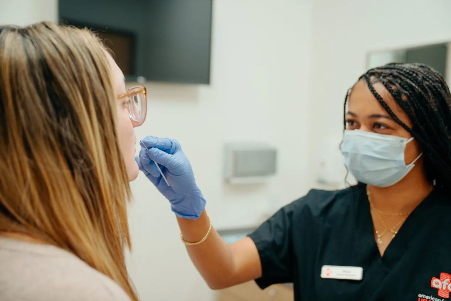 Rapid flu testing at AFC Urgent Care